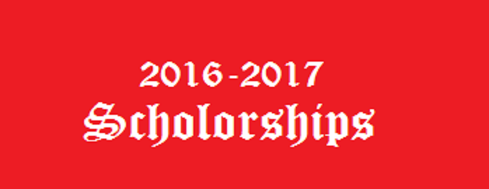 2016 – 17 Scholorships